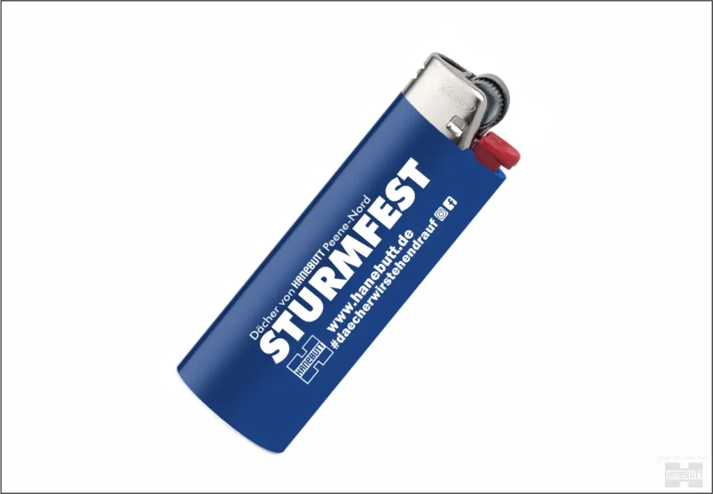 Werbemittel_Feuerzeug_Sturmfest_blau_Logo.webp
